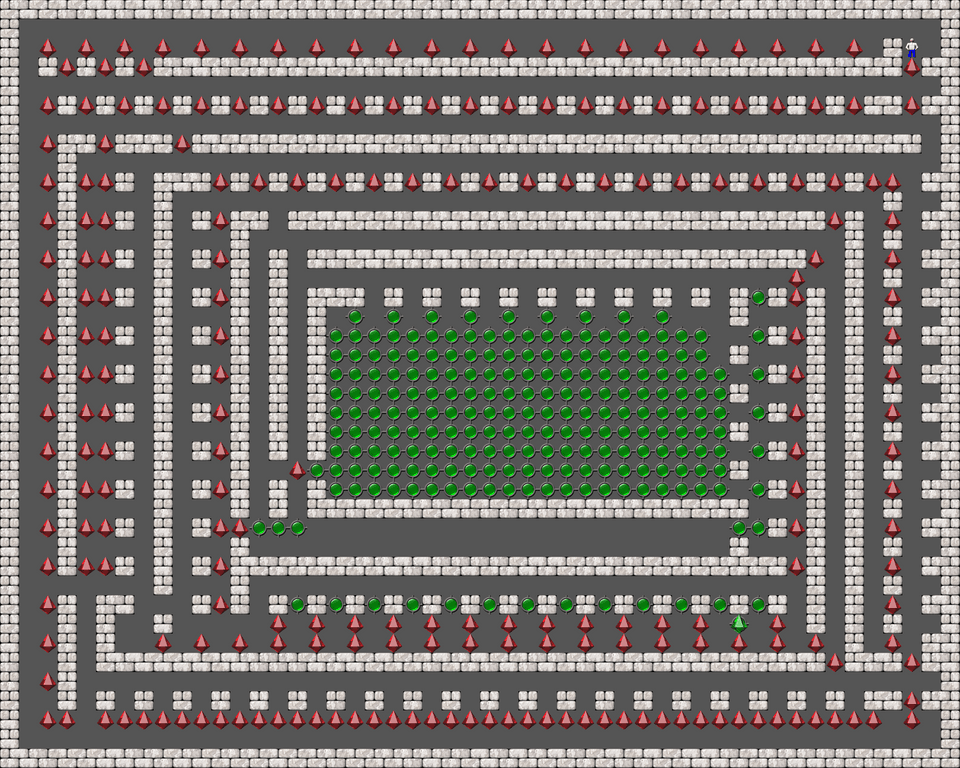 Sokoban Maximum 100,000 moves level 6